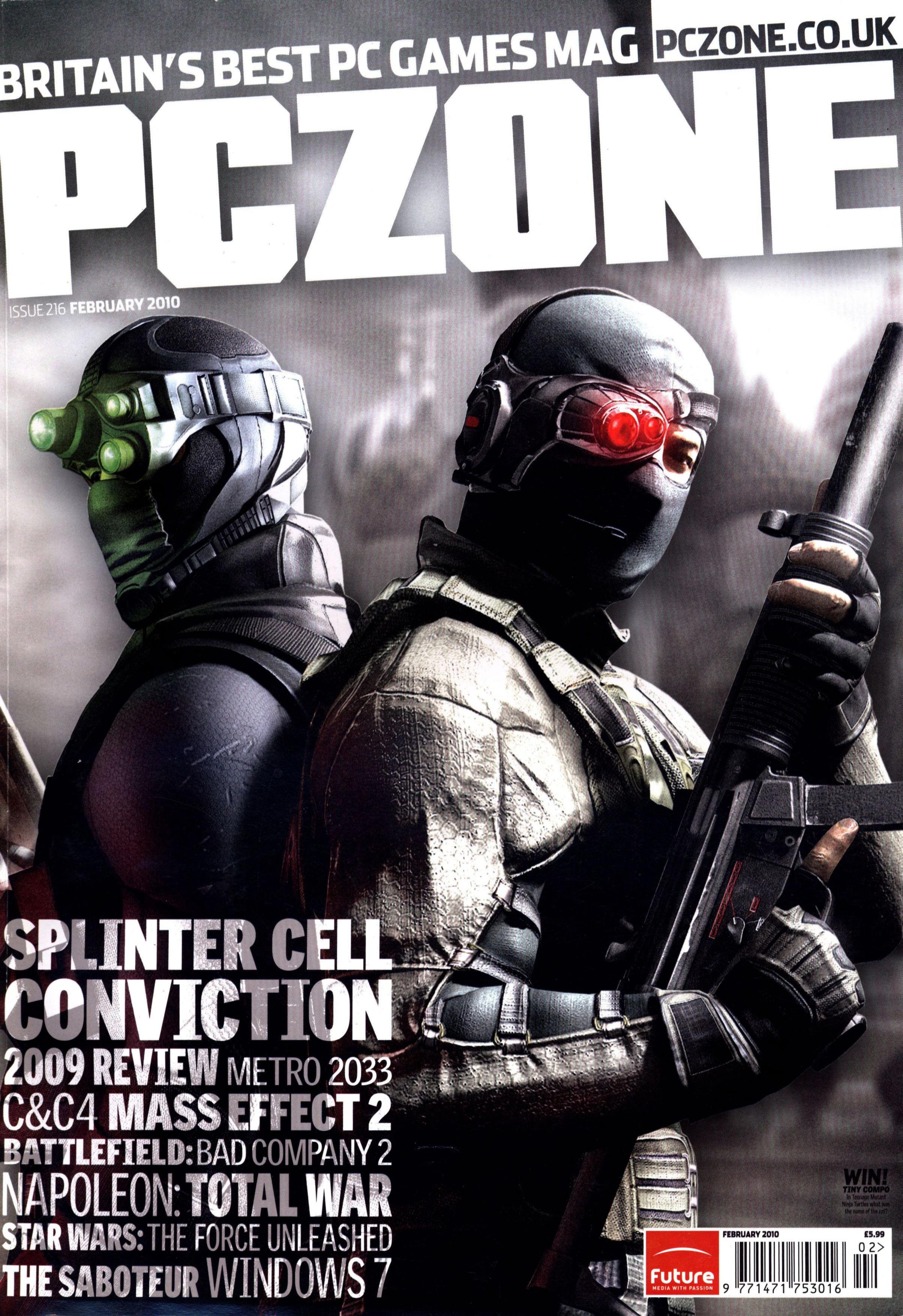 PC Zone Issue 216 February 2010