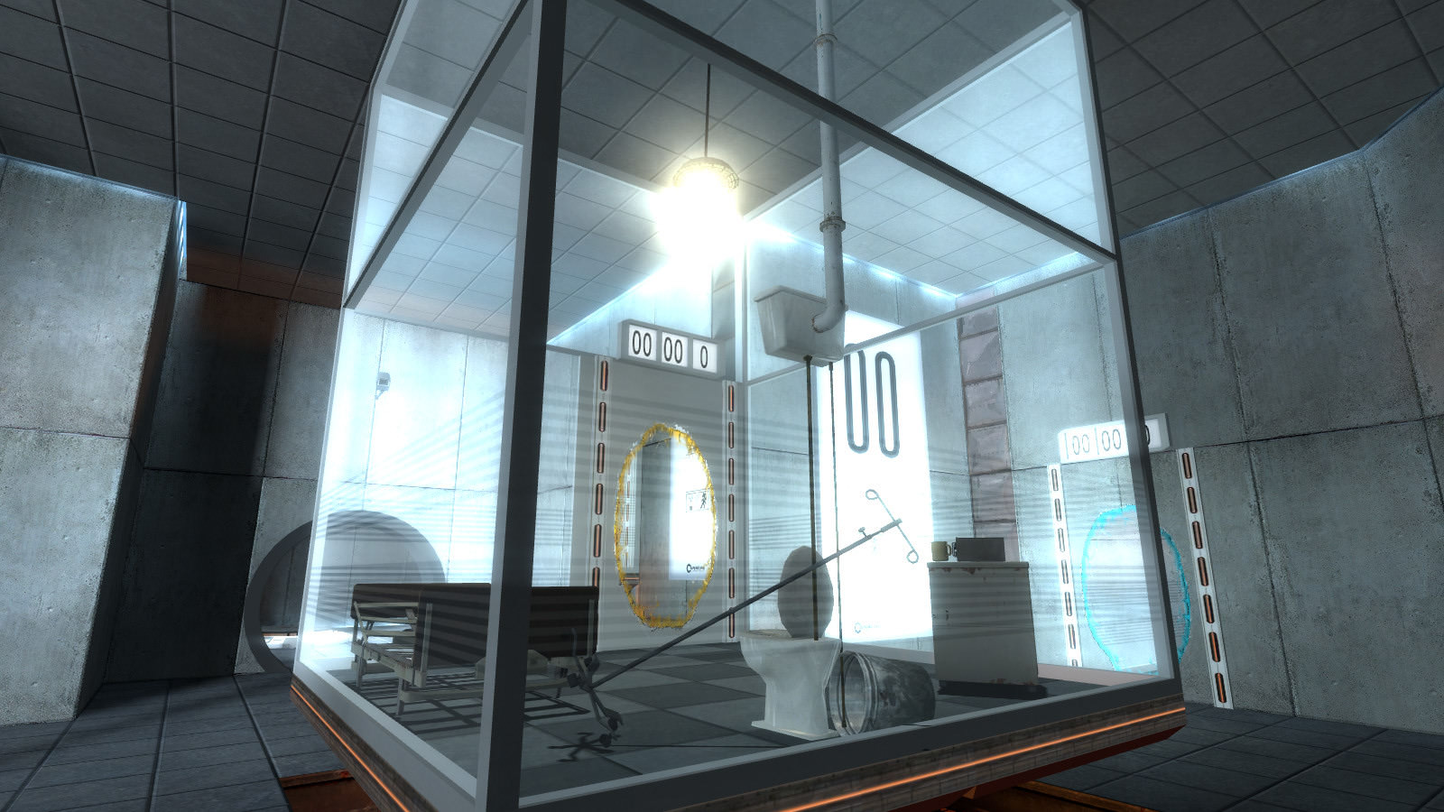 Portal 2 комната отдыха фото 14