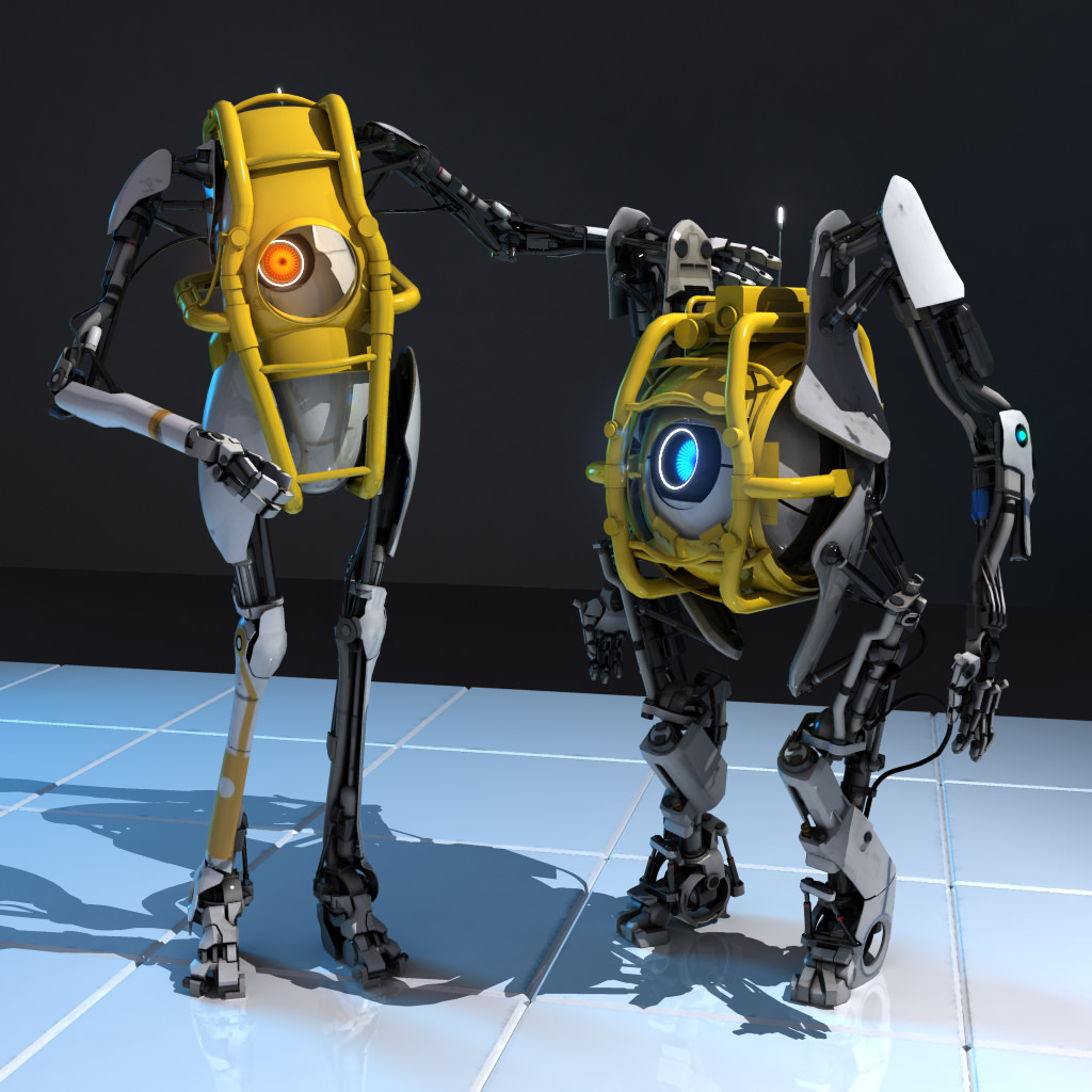 Portal 2 предметы для роботов фото 18