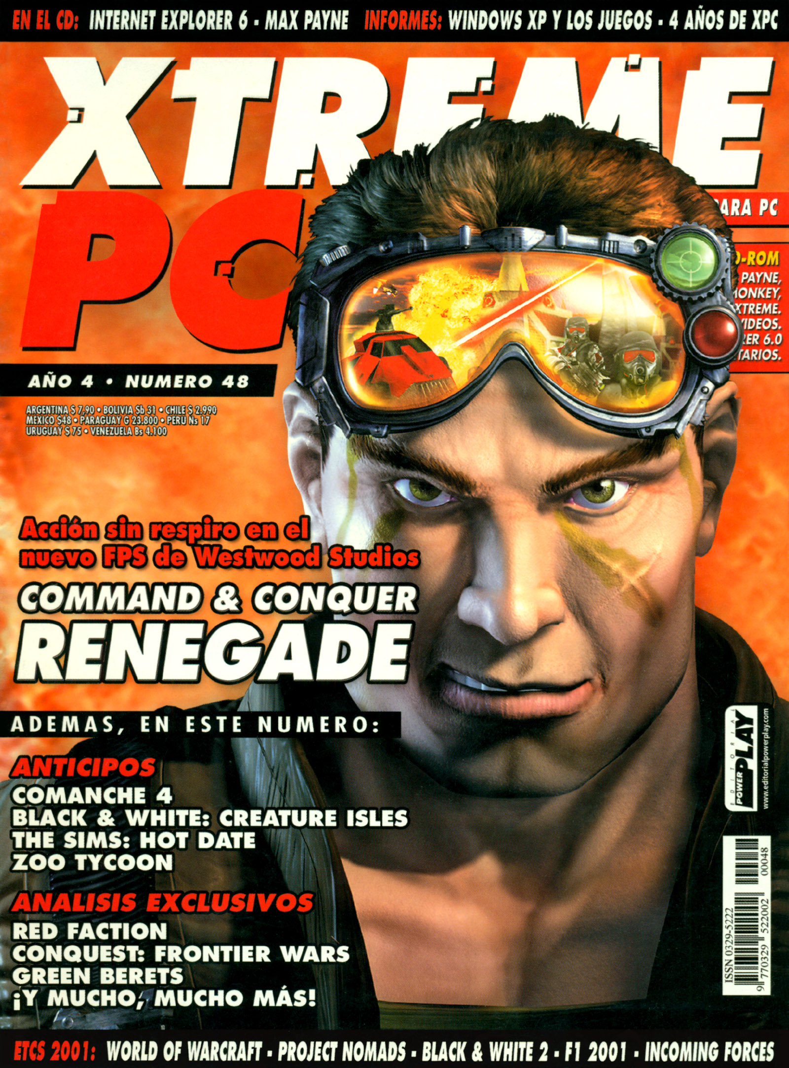 Октябрь 2001. Журнал игры 2001. Журнал для взрослых Xtreme. Каталог 2001 октябрь.